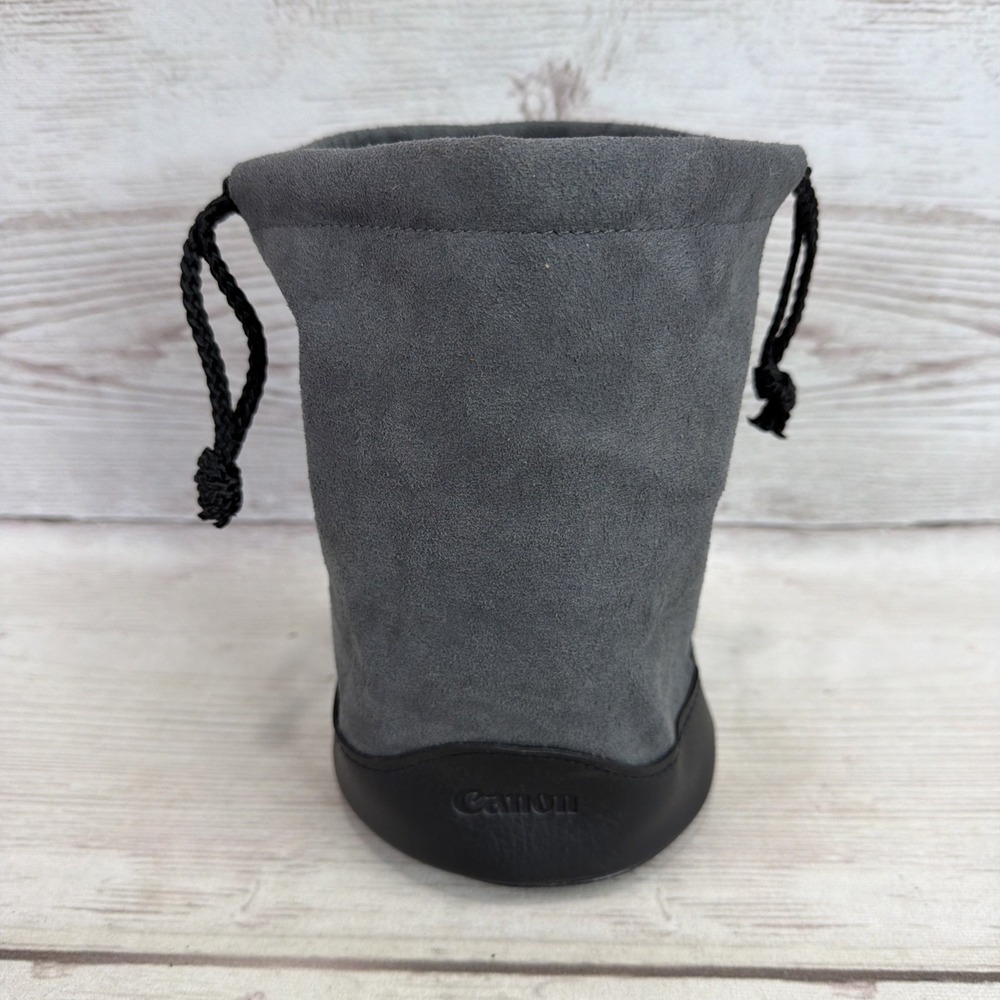 Genuine Canon LP1219 Lens Soft Pouch Drawstring Case Lens Protection Excellent